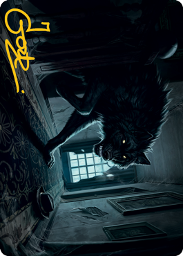 Primal Adversary Art Card (Gold-Stamped Signature) [Innistrad: Midnight Hunt Art Series] - The Mythic Store | 24h Order Processing