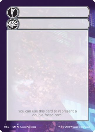 Helper Card (1/9) [Kamigawa: Neon Dynasty Tokens] - The Mythic Store | 24h Order Processing