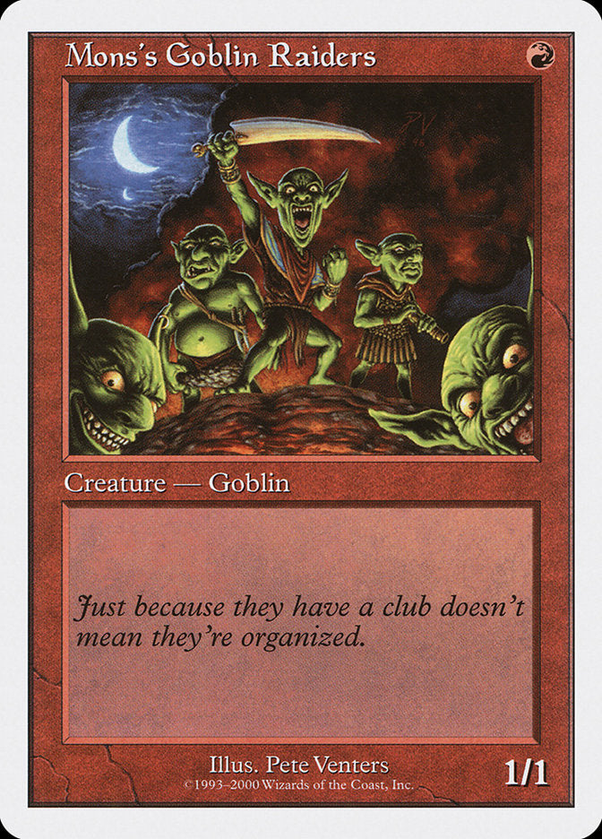 Mons's Goblin Raiders [Starter 2000] - The Mythic Store | 24h Order Processing