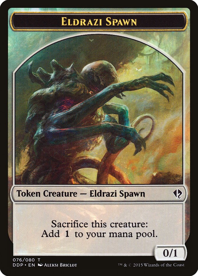 Eldrazi Spawn Token (076/080) [Duel Decks: Zendikar vs. Eldrazi] - The Mythic Store | 24h Order Processing