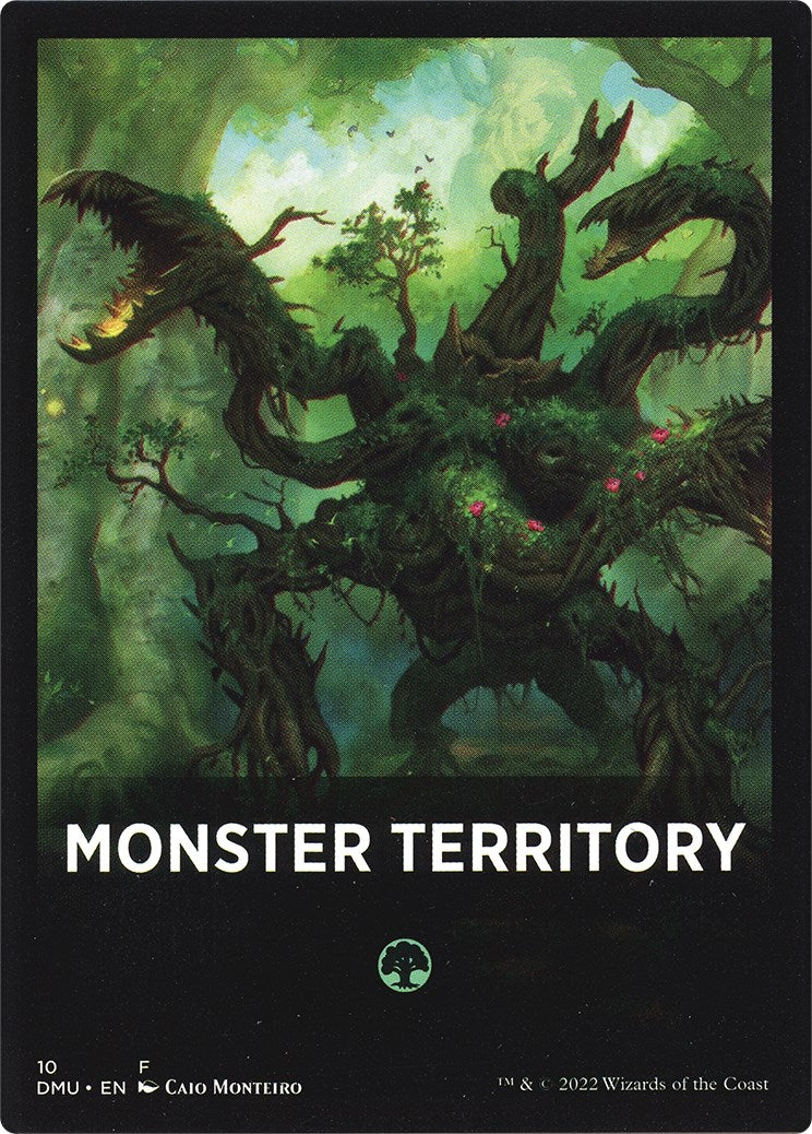 Monster Territory Theme Card [Dominaria United Tokens] - The Mythic Store | 24h Order Processing