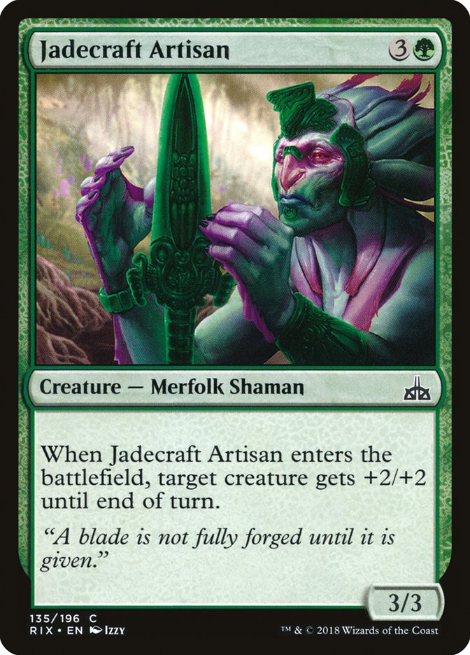 Jadecraft Artisan [Rivals of Ixalan] - The Mythic Store | 24h Order Processing