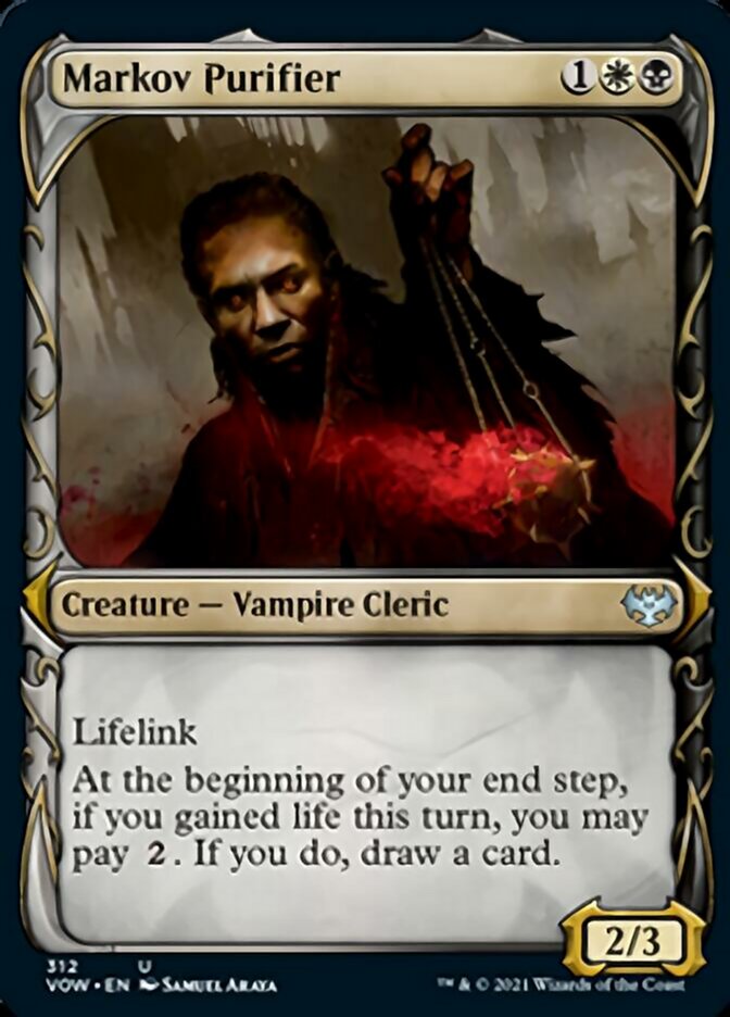 Markov Purifier (Showcase Fang Frame) [Innistrad: Crimson Vow] - The Mythic Store | 24h Order Processing