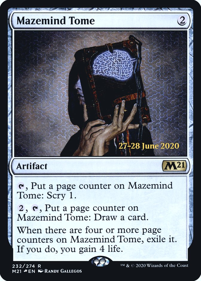 Mazemind Tome [Core Set 2021 Prerelease Promos] - The Mythic Store | 24h Order Processing