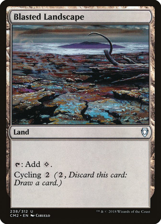 Blasted Landscape [Commander Anthology Volume II] - The Mythic Store | 24h Order Processing