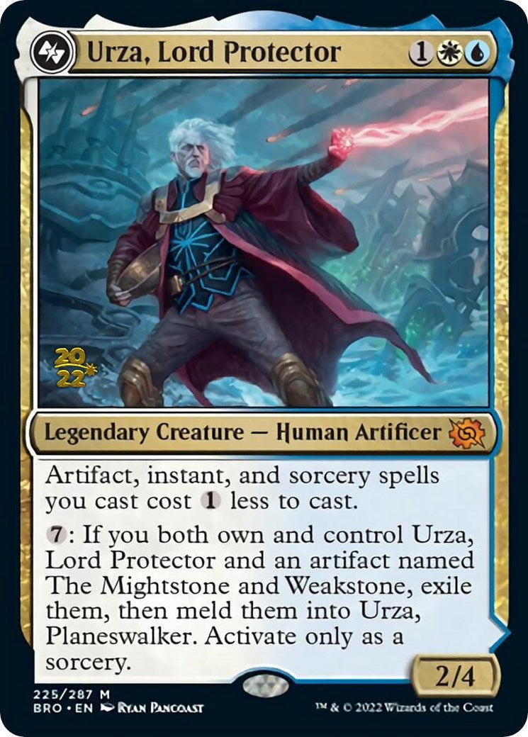 Urza, Lord Protector [The Brothers' War Prerelease Promos] - The Mythic Store | 24h Order Processing