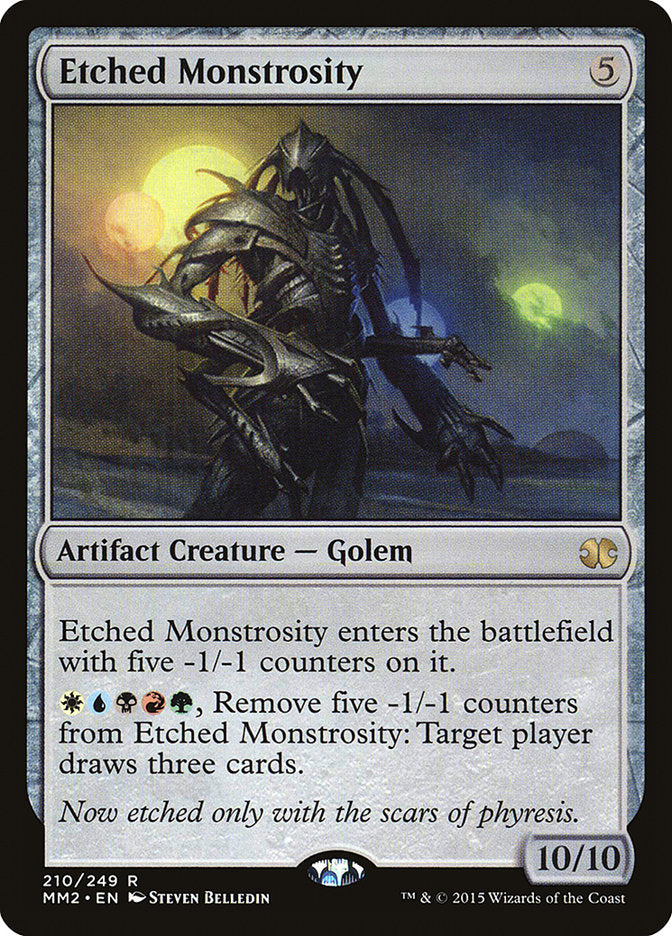 Etched Monstrosity [Modern Masters 2015] - The Mythic Store | 24h Order Processing