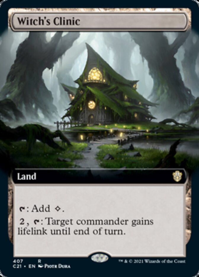 Witch's Clinic (Extended Art) [Commander 2021] - The Mythic Store | 24h Order Processing