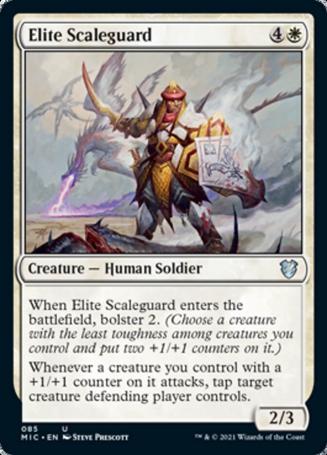 Elite Scaleguard [Innistrad: Midnight Hunt Commander] - The Mythic Store | 24h Order Processing