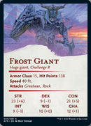 Frost Giant Art Card [Dungeons & Dragons: Adventures in the Forgotten Realms Art Series] - The Mythic Store | 24h Order Processing