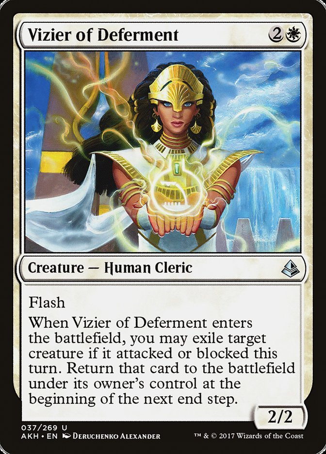 Vizier of Deferment [Amonkhet] - The Mythic Store | 24h Order Processing