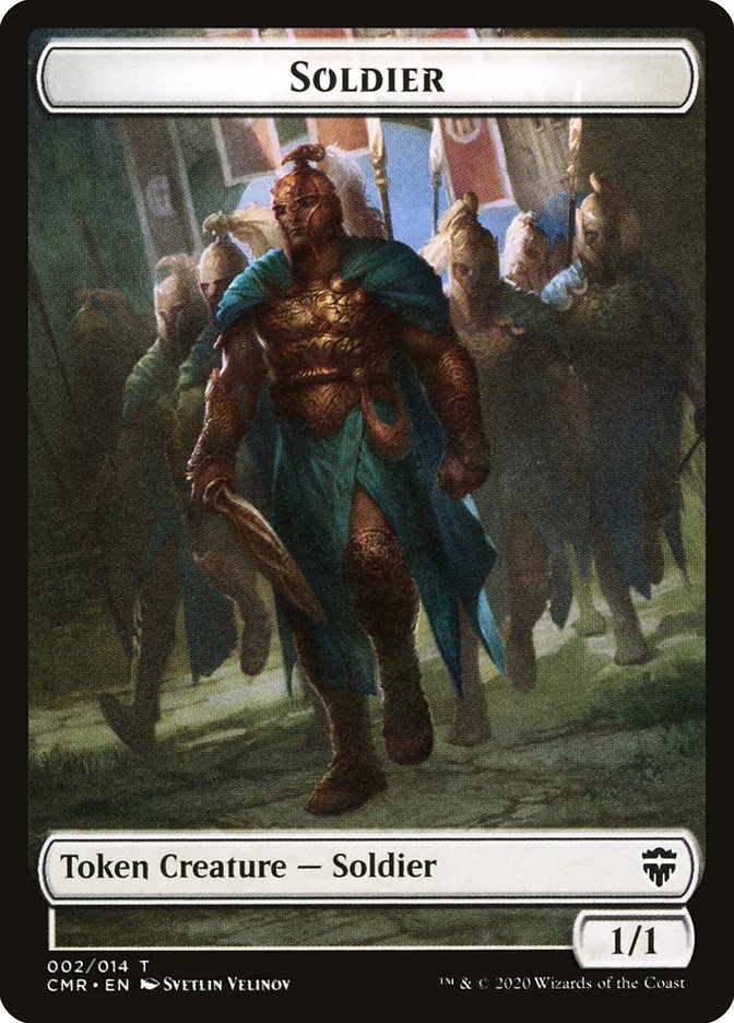 Angel // Soldier Double-Sided Token [Commander Legends Tokens] - The Mythic Store | 24h Order Processing