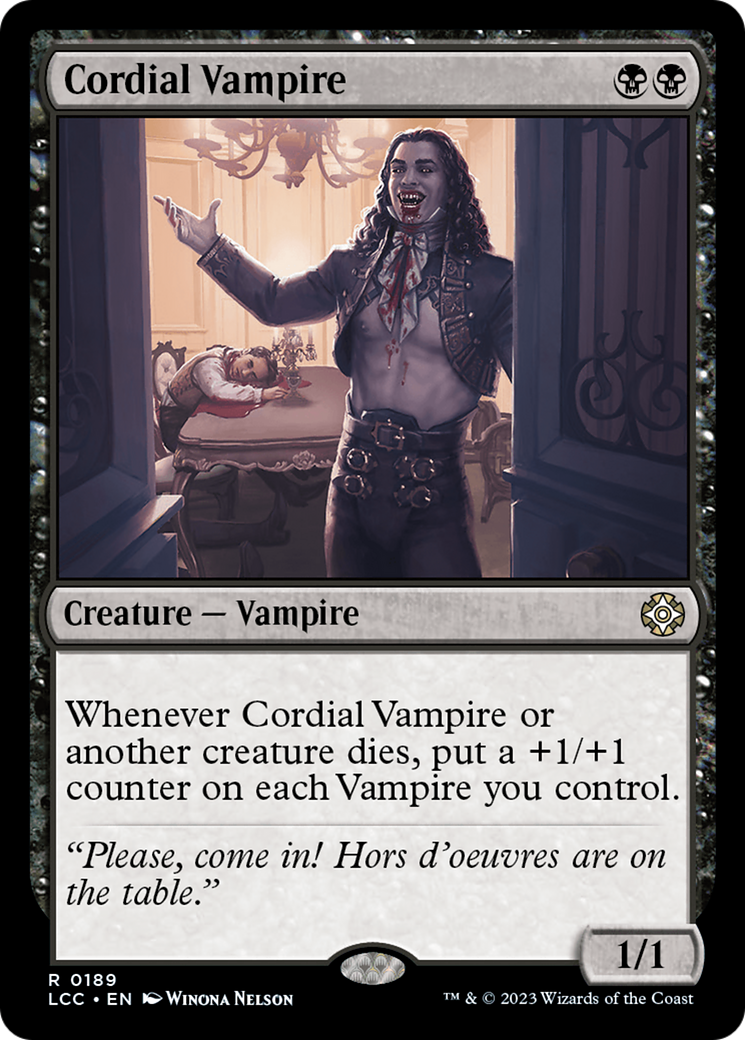 Cordial Vampire [The Lost Caverns of Ixalan Commander] - The Mythic Store | 24h Order Processing