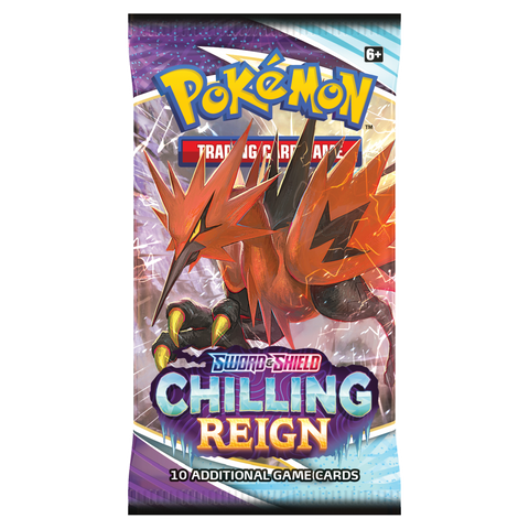 Pokemon Chilling Reign Booster Pack - The Mythic Store | 24h Order Processing