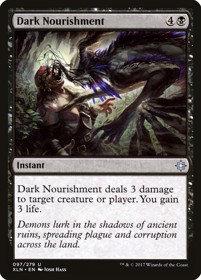 Dark Nourishment [Ixalan] - The Mythic Store | 24h Order Processing