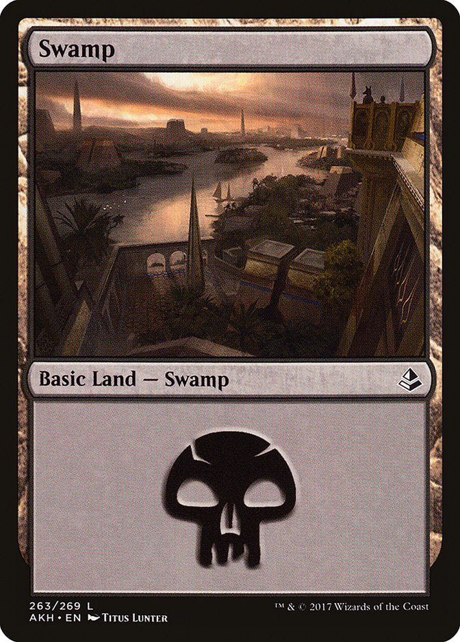 Swamp (263) [Amonkhet] - The Mythic Store | 24h Order Processing