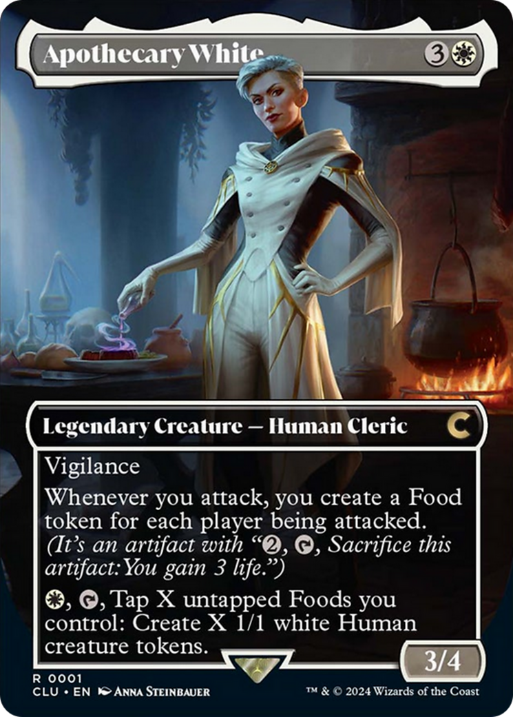 Apothecary White (Borderless) [Ravnica: Clue Edition] - The Mythic Store | 24h Order Processing