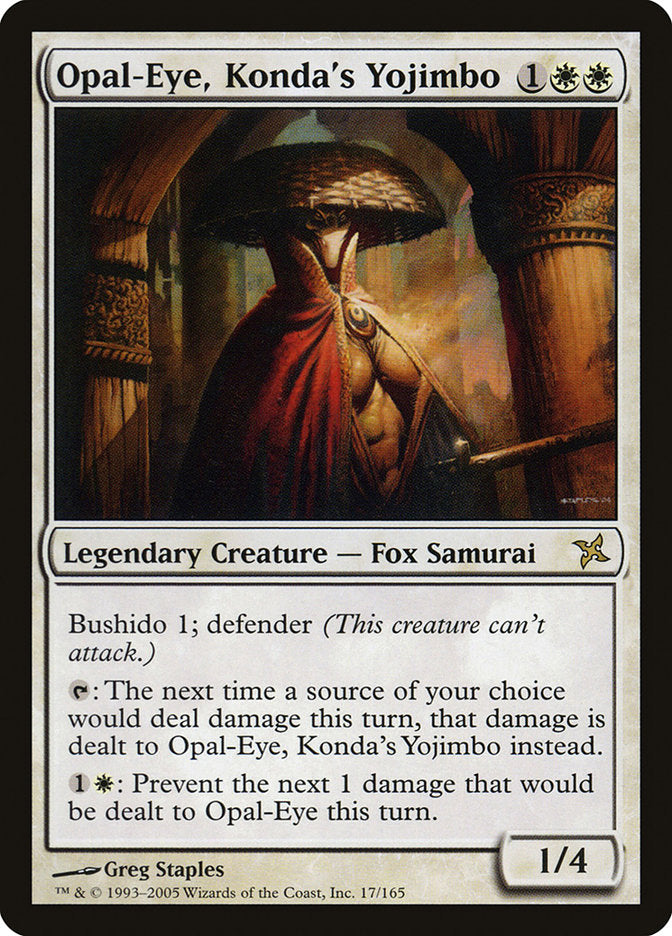 Opal-Eye, Konda's Yojimbo [Betrayers of Kamigawa] - The Mythic Store | 24h Order Processing