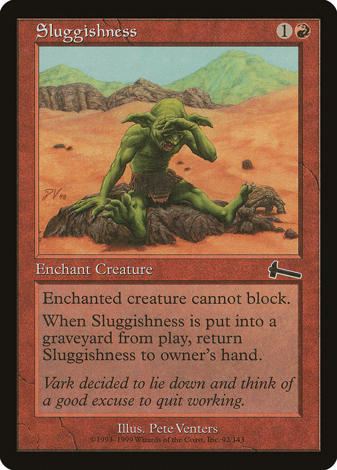 Sluggishness [Urza's Legacy] - The Mythic Store | 24h Order Processing