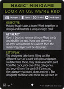 Look at Us, We're R&D (Magic Minigame) [The Brothers' War Minigame] - The Mythic Store | 24h Order Processing