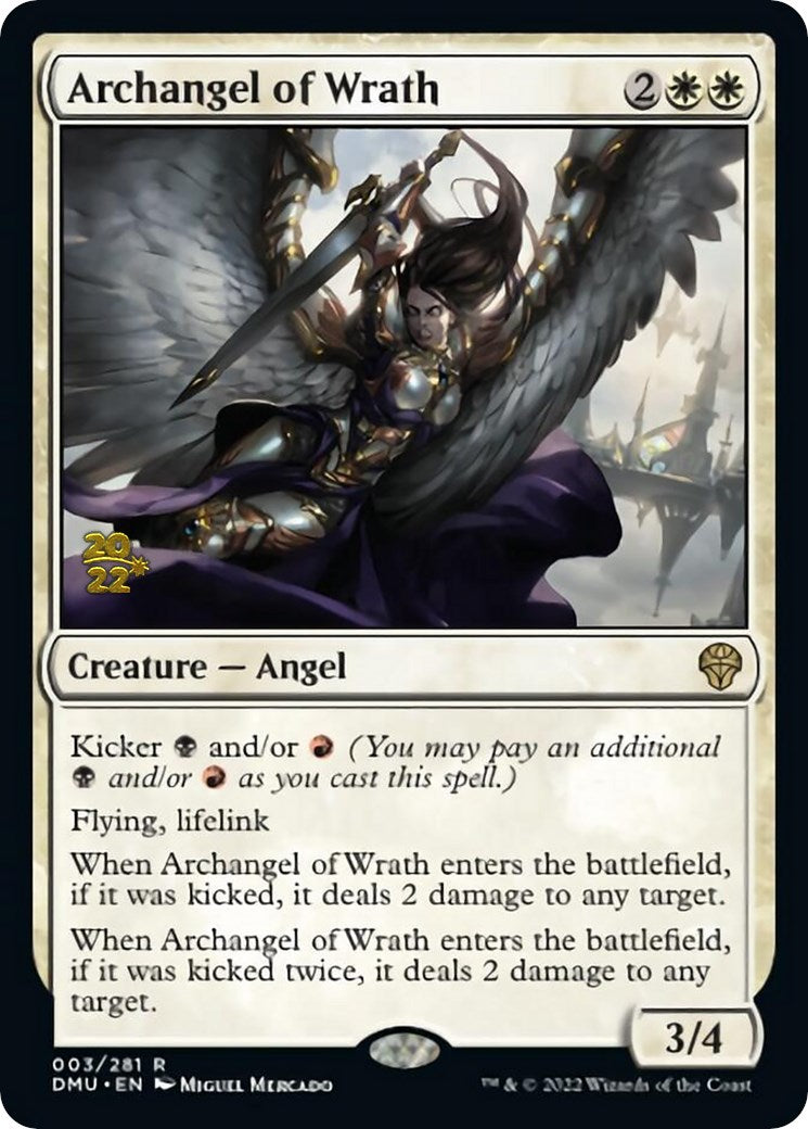 Archangel of Wrath [Dominaria United Prerelease Promos] - The Mythic Store | 24h Order Processing