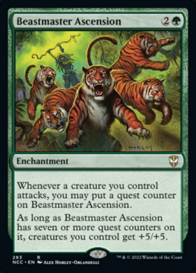 Beastmaster Ascension [Streets of New Capenna Commander] - The Mythic Store | 24h Order Processing