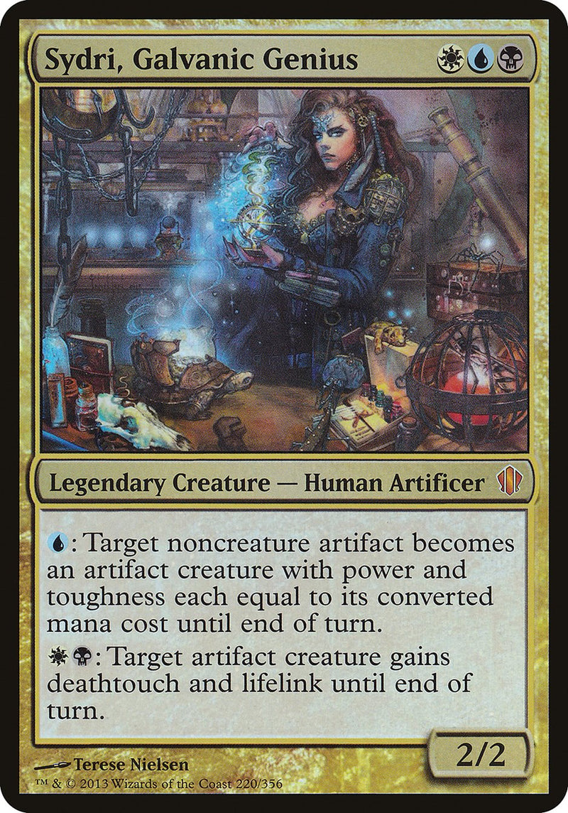 Sydri, Galvanic Genius (Oversized) [Commander 2013 Oversized] - The Mythic Store | 24h Order Processing