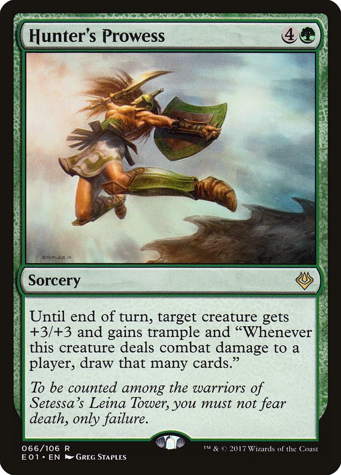 Hunter's Prowess [Archenemy: Nicol Bolas] - The Mythic Store | 24h Order Processing