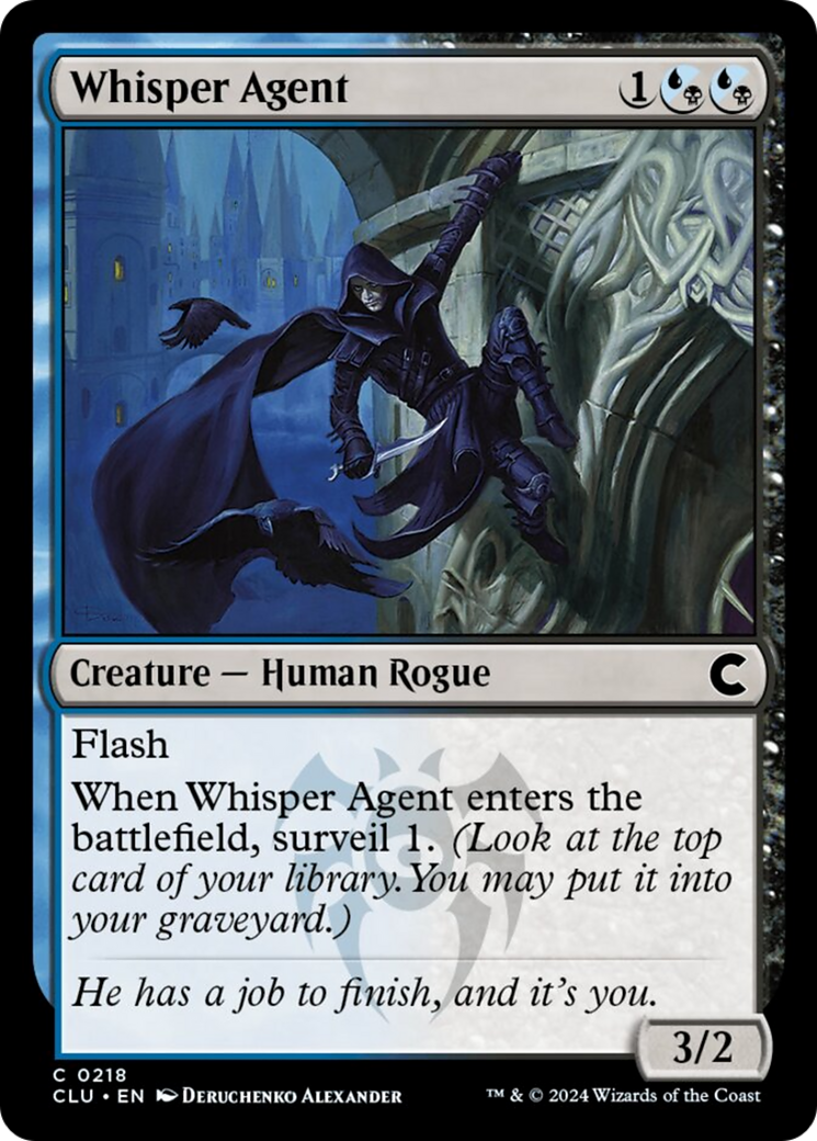 Whisper Agent [Ravnica: Clue Edition] - The Mythic Store | 24h Order Processing