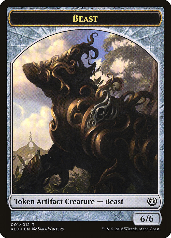 Beast Token [Kaladesh Tokens] - The Mythic Store | 24h Order Processing