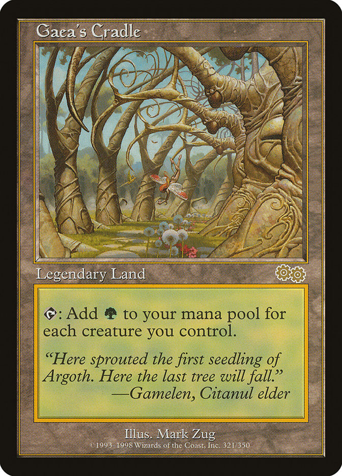 Gaea's Cradle [Urza's Saga] - The Mythic Store | 24h Order Processing