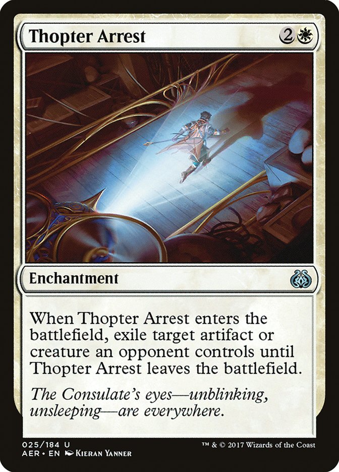 Thopter Arrest [Aether Revolt] - The Mythic Store | 24h Order Processing