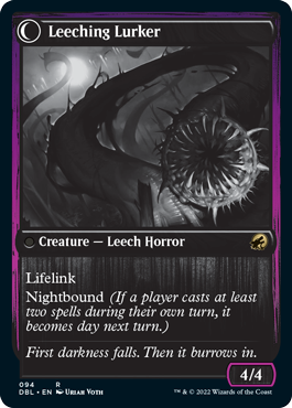 Curse of Leeches // Leeching Lurker [Innistrad: Double Feature] - The Mythic Store | 24h Order Processing