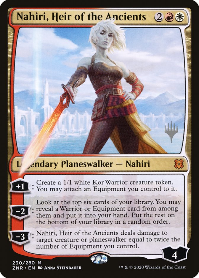 Nahiri, Heir of the Ancients (Promo Pack) [Zendikar Rising Promos] - The Mythic Store | 24h Order Processing