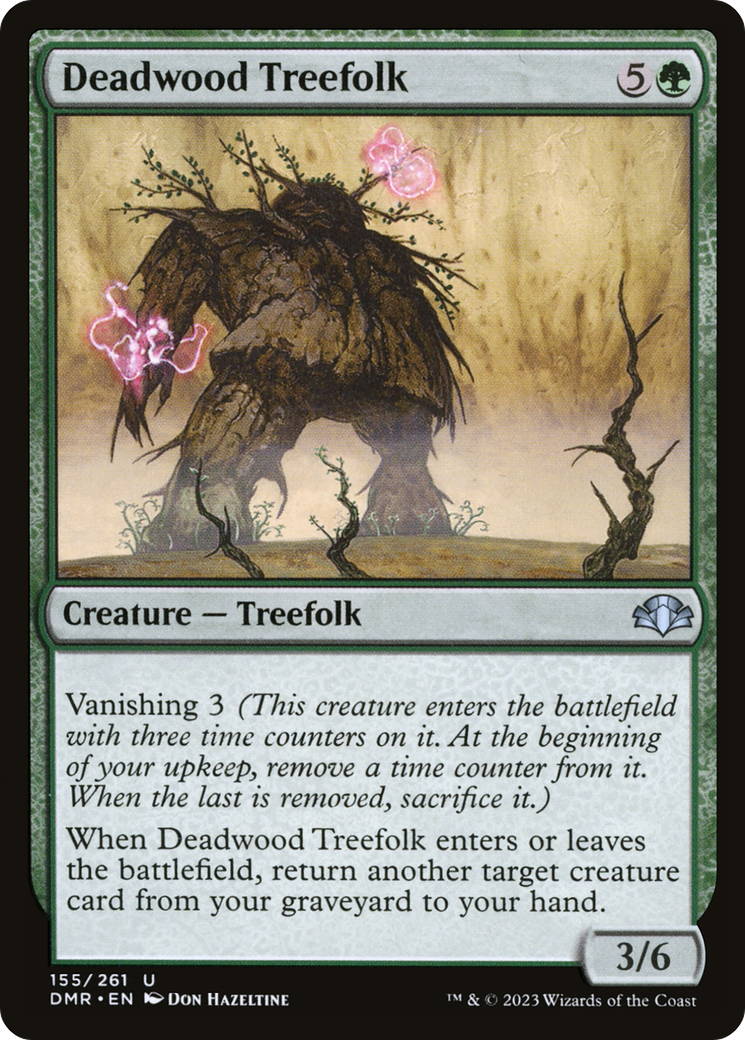 Deadwood Treefolk [Dominaria Remastered] - The Mythic Store | 24h Order Processing