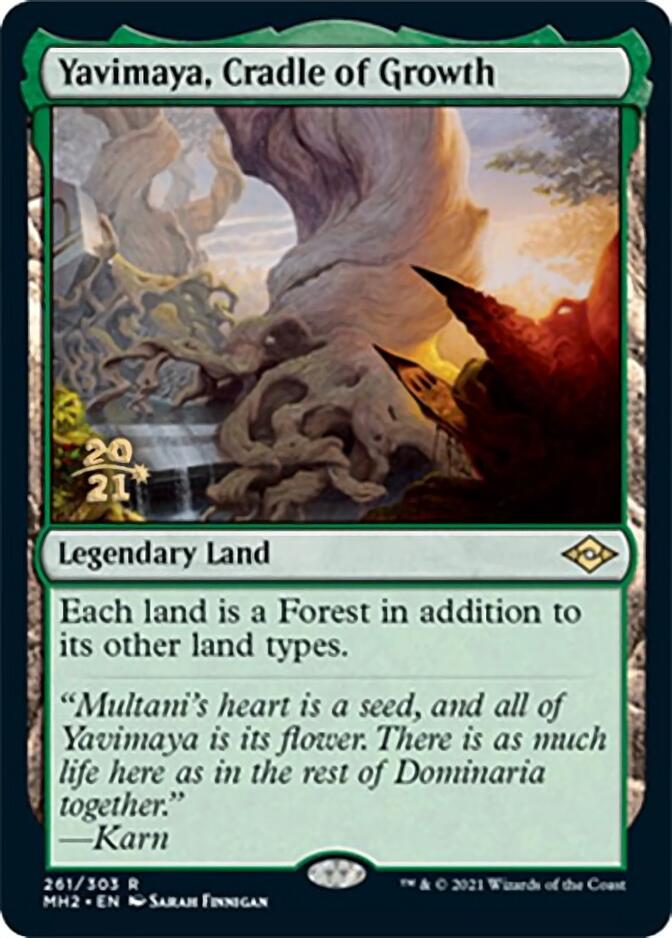 Yavimaya, Cradle of Growth [Modern Horizons 2 Prerelease Promos] - The Mythic Store | 24h Order Processing