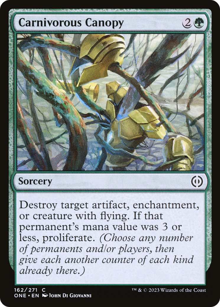 Carnivorous Canopy [Phyrexia: All Will Be One] - The Mythic Store | 24h Order Processing