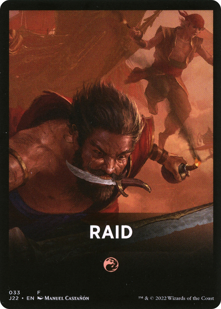 Raid Theme Card [Jumpstart 2022 Front Cards] - The Mythic Store | 24h Order Processing