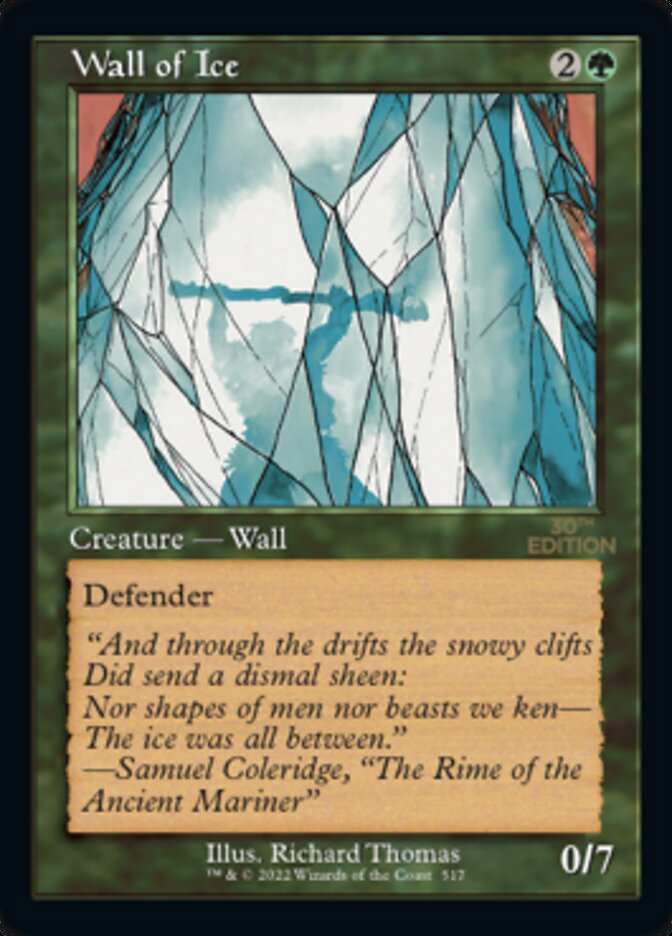 Wall of Ice (Retro) [30th Anniversary Edition] - The Mythic Store | 24h Order Processing