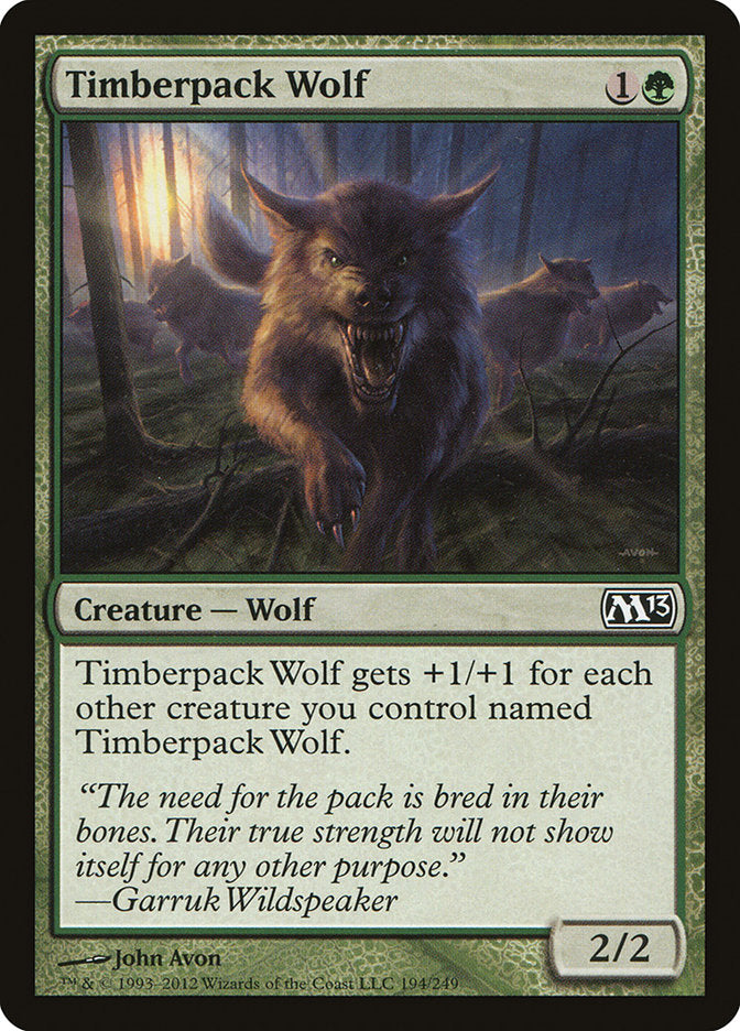 Timberpack Wolf [Magic 2013] - The Mythic Store | 24h Order Processing