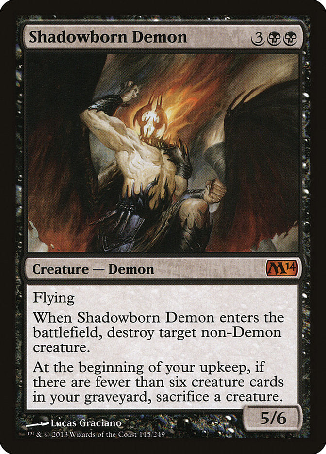 Shadowborn Demon [Magic 2014] - The Mythic Store | 24h Order Processing