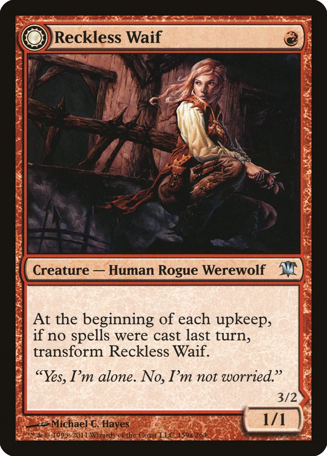 Reckless Waif // Merciless Predator [Innistrad] - The Mythic Store | 24h Order Processing