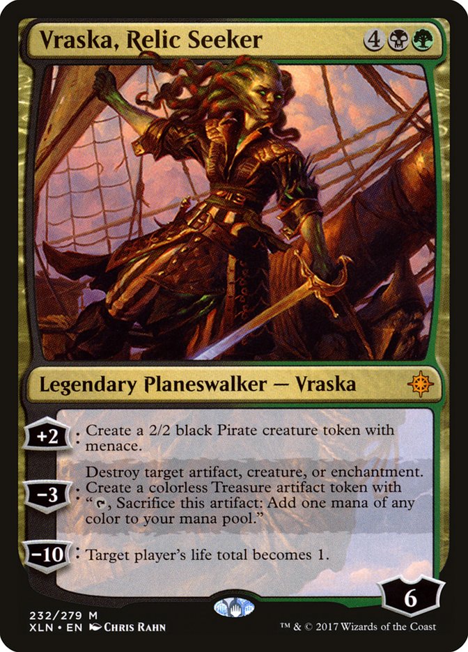 Vraska, Relic Seeker [Ixalan] - The Mythic Store | 24h Order Processing