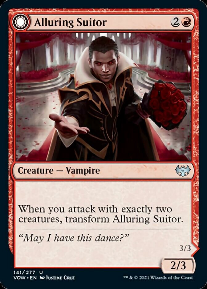 Alluring Suitor // Deadly Dancer [Innistrad: Crimson Vow] - The Mythic Store | 24h Order Processing