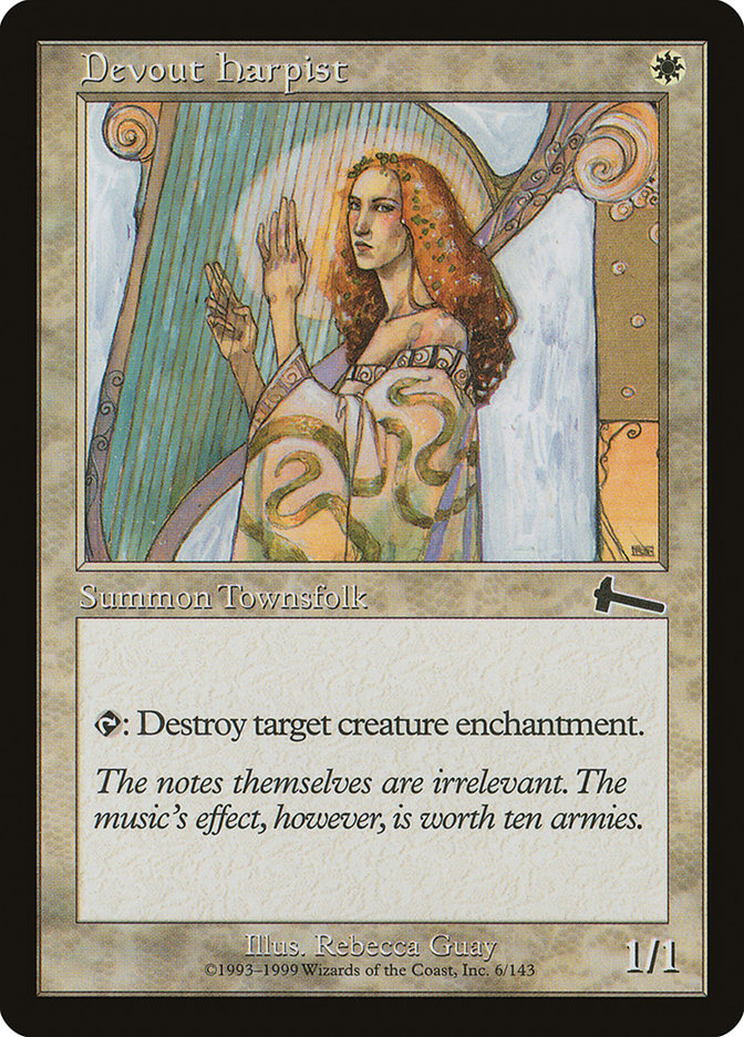 Devout Harpist [Urza's Legacy] - The Mythic Store | 24h Order Processing