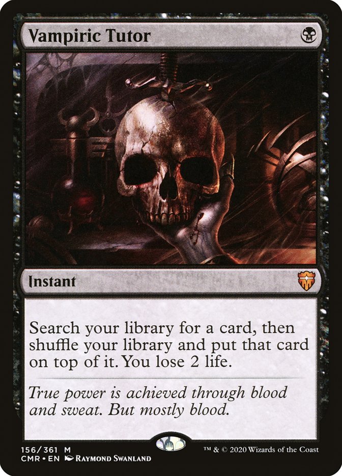 Vampiric Tutor [Commander Legends] - The Mythic Store | 24h Order Processing