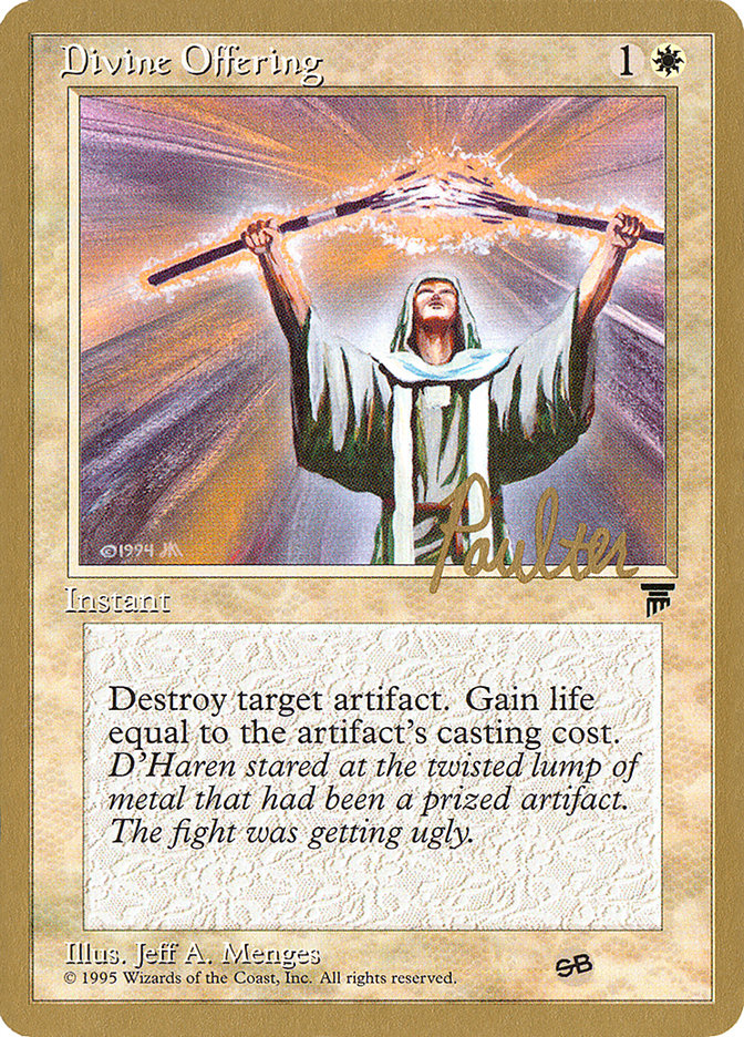 Divine Offering (Preston Poulter) (SB) [Pro Tour Collector Set] - The Mythic Store | 24h Order Processing