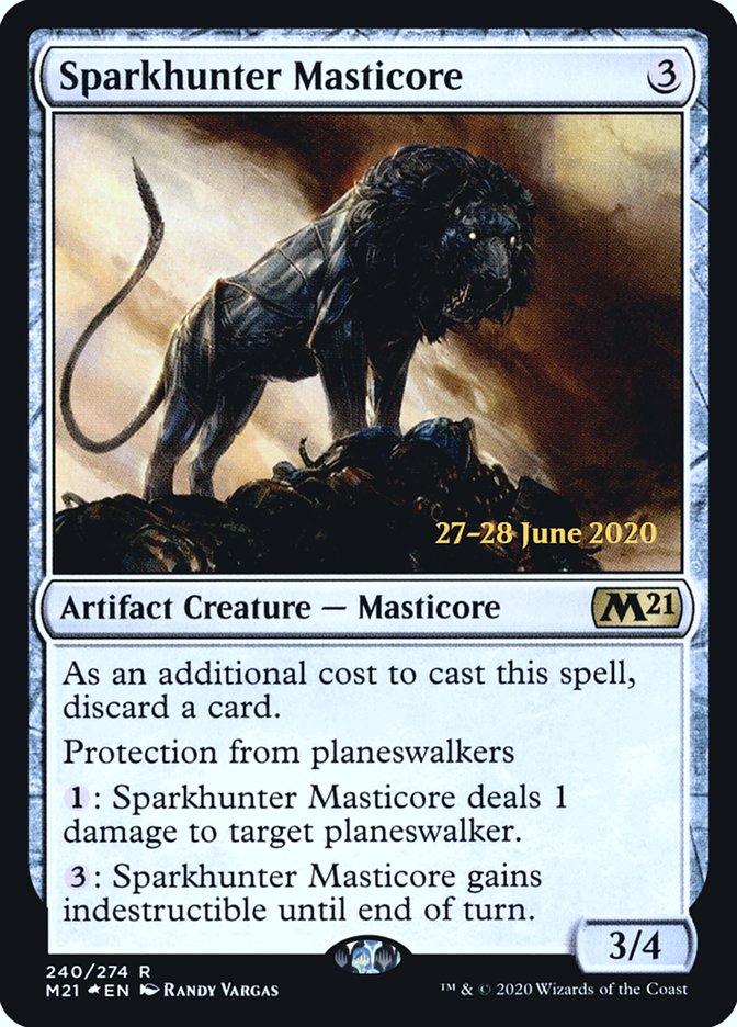 Sparkhunter Masticore [Core Set 2021 Prerelease Promos] - The Mythic Store | 24h Order Processing