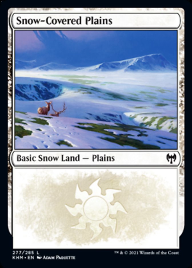 Snow-Covered Plains (277) [Kaldheim] - The Mythic Store | 24h Order Processing