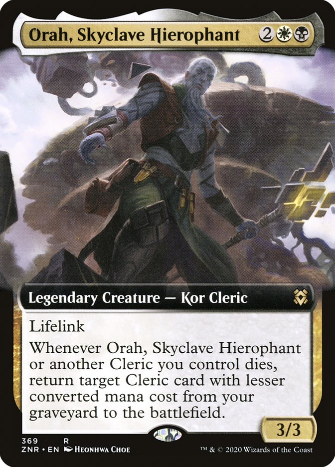 Orah, Skyclave Hierophant (Extended Art) [Zendikar Rising] - The Mythic Store | 24h Order Processing